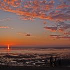 Sonnenuntergang in CUXHAVEN