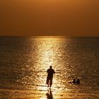 Sonnenuntergang in Cuxhaven