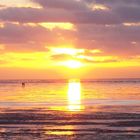 Sonnenuntergang in Cuxhaven