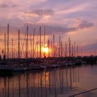 Sonnenuntergang in Cuxhaven