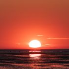 Sonnenuntergang in Cuxhaven/Duhnen