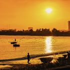 Sonnenuntergang in Da Nang 