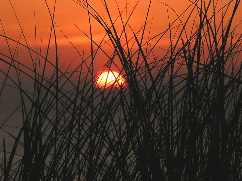 Sonnenuntergang in Dänemark