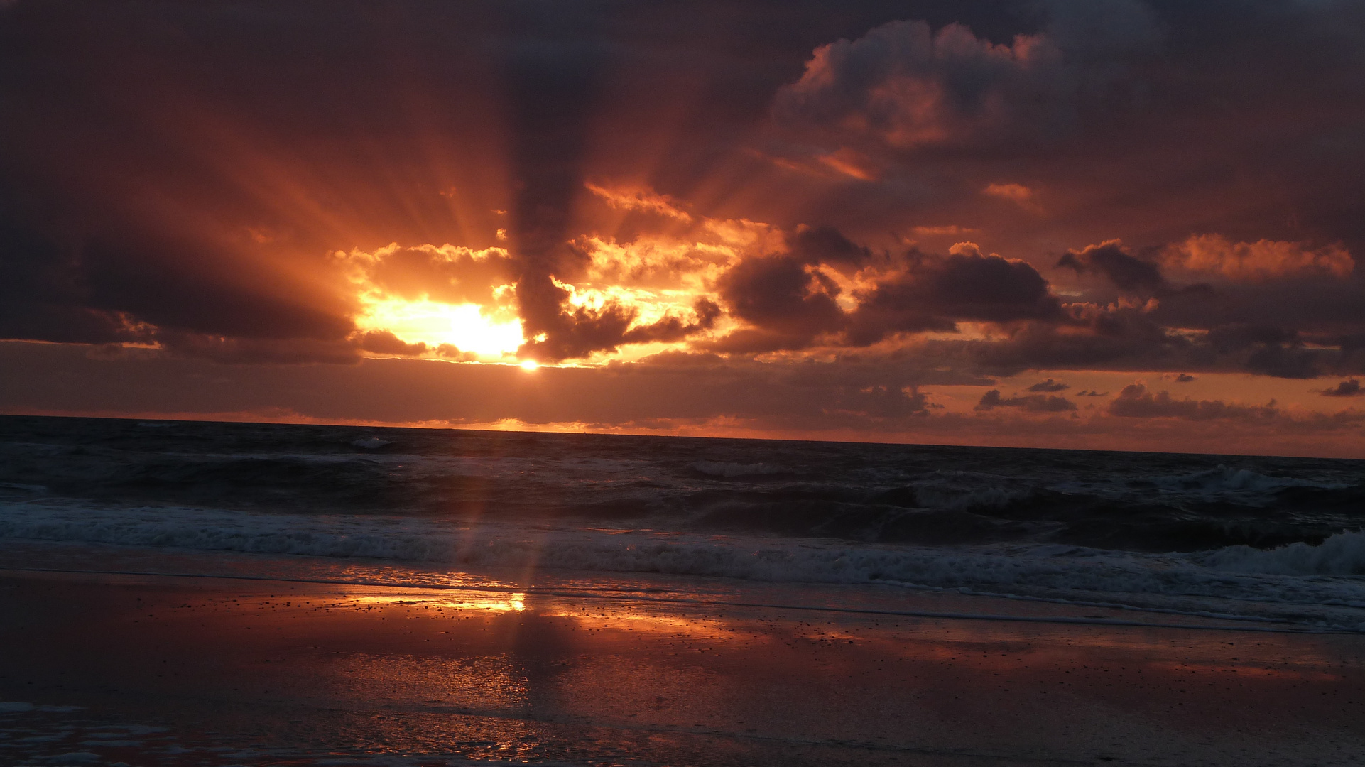 Sonnenuntergang in Dänemark :) 