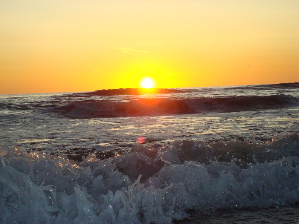 Sonnenuntergang in Dänemark