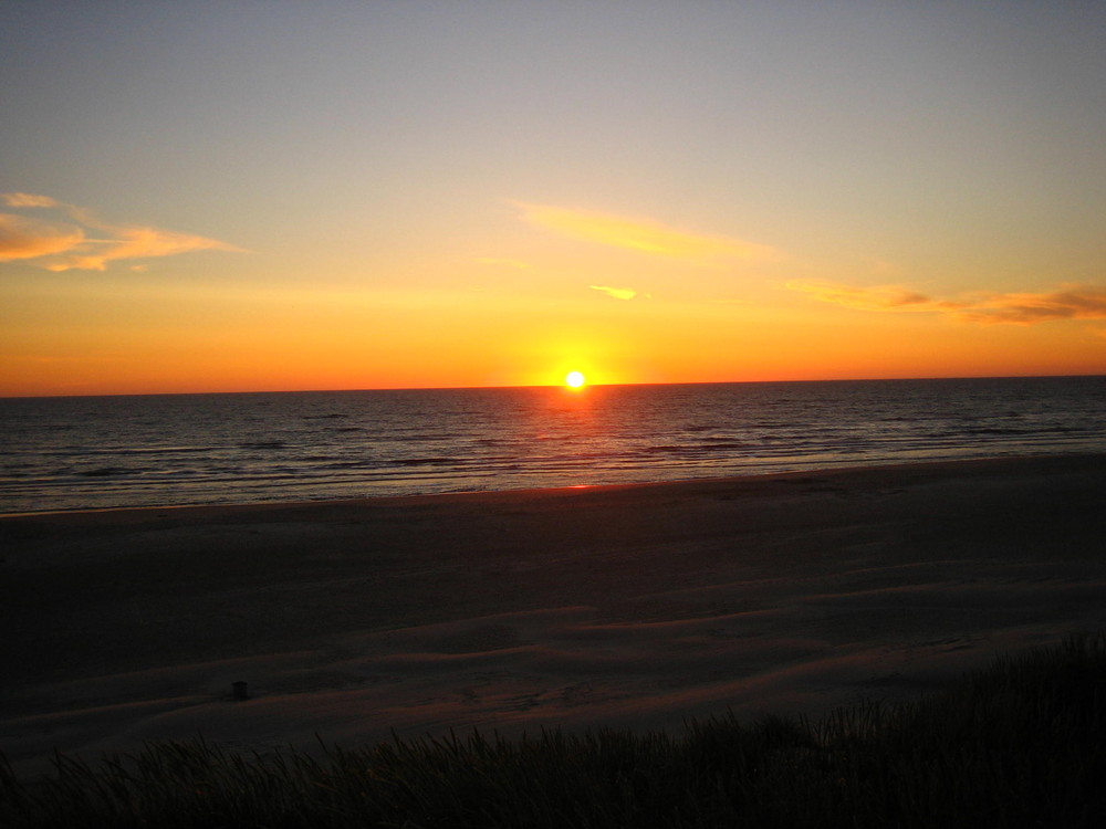 Sonnenuntergang in Dänemark