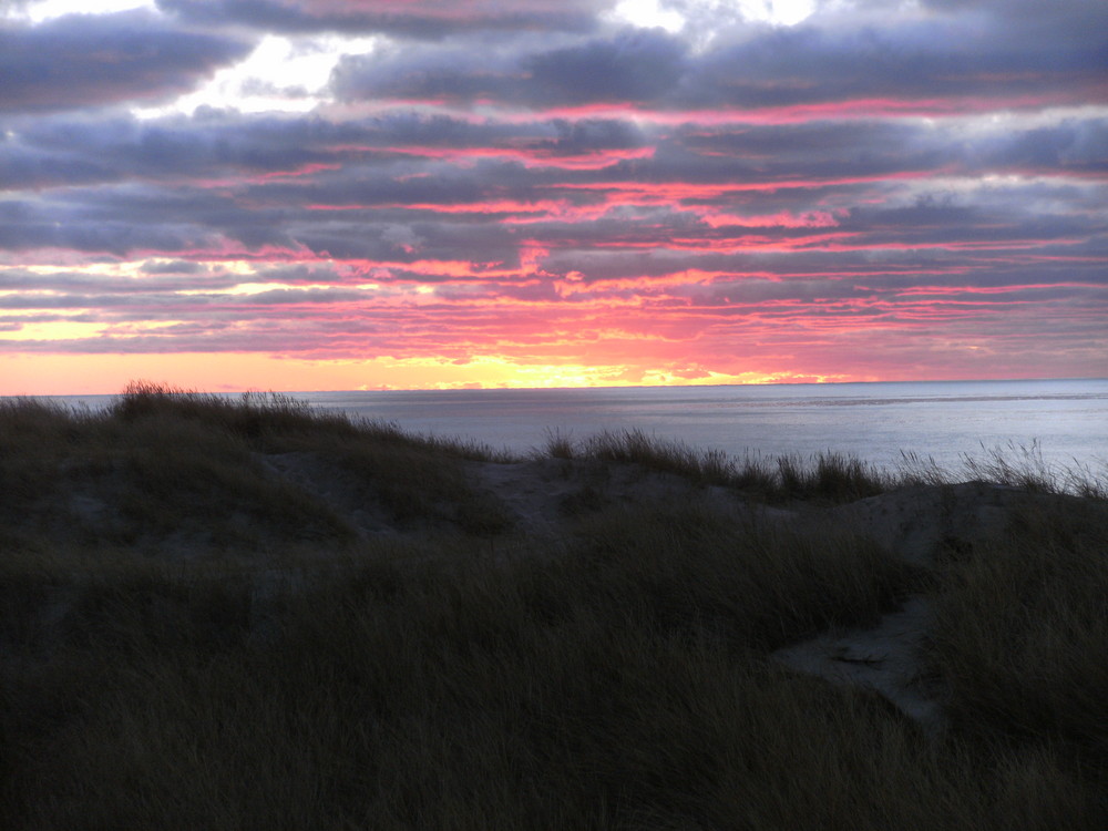 Sonnenuntergang in Dänemark