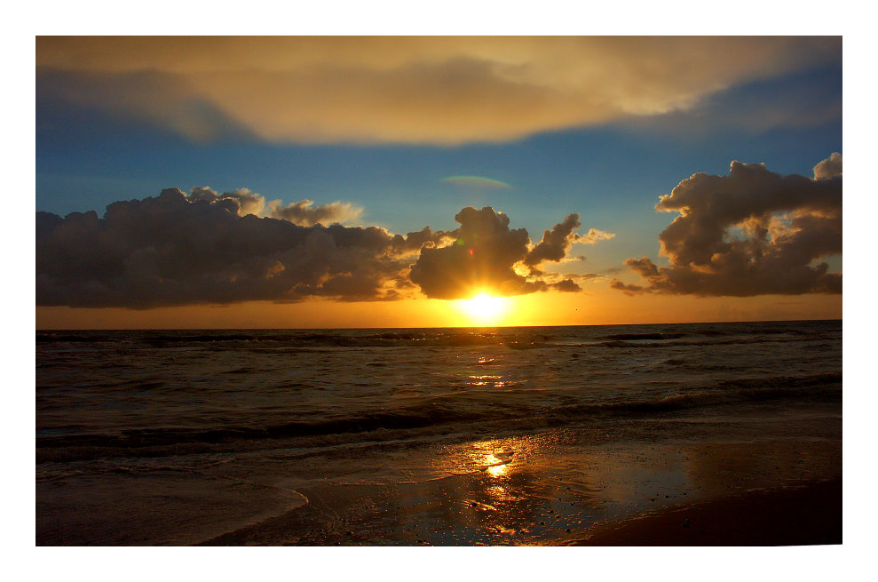 Sonnenuntergang in Dänemark