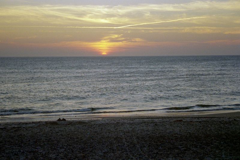 Sonnenuntergang in Dänemark