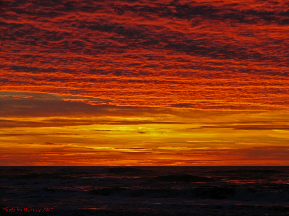 Sonnenuntergang in Dänemark