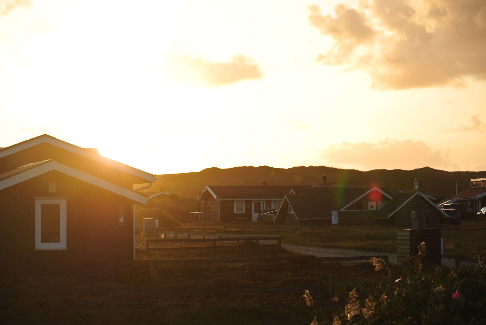 Sonnenuntergang in Dänemark