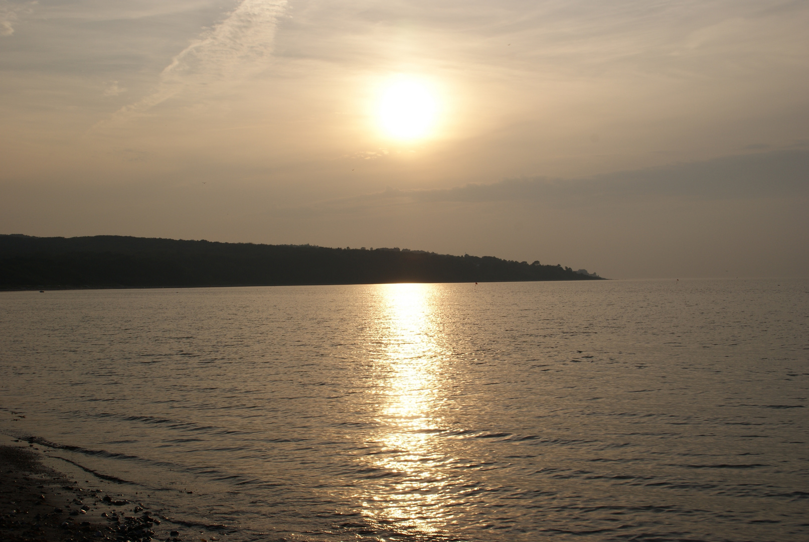 Sonnenuntergang in Dänemark