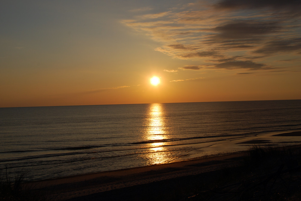 Sonnenuntergang in Dänemark