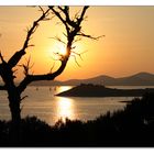 Sonnenuntergang in Dalmatien