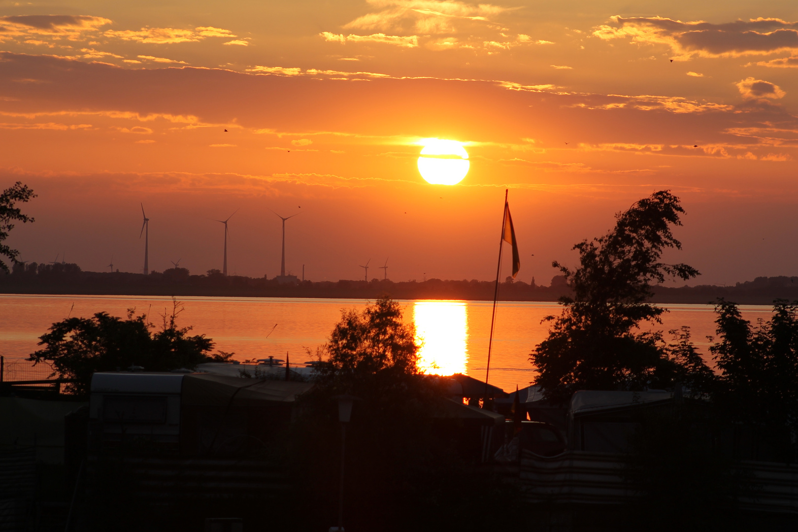 Sonnenuntergang in Dangast