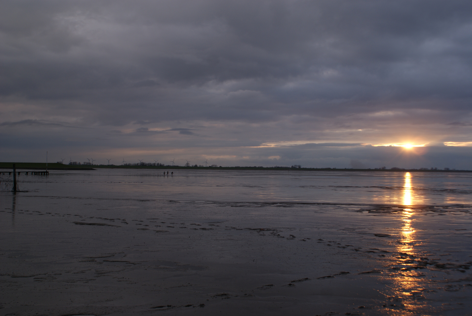 Sonnenuntergang in Dangast