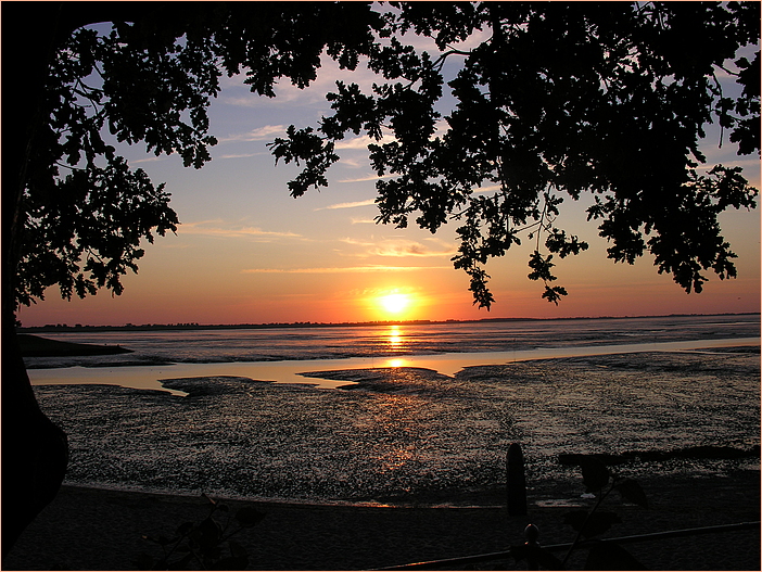 Sonnenuntergang in Dangast