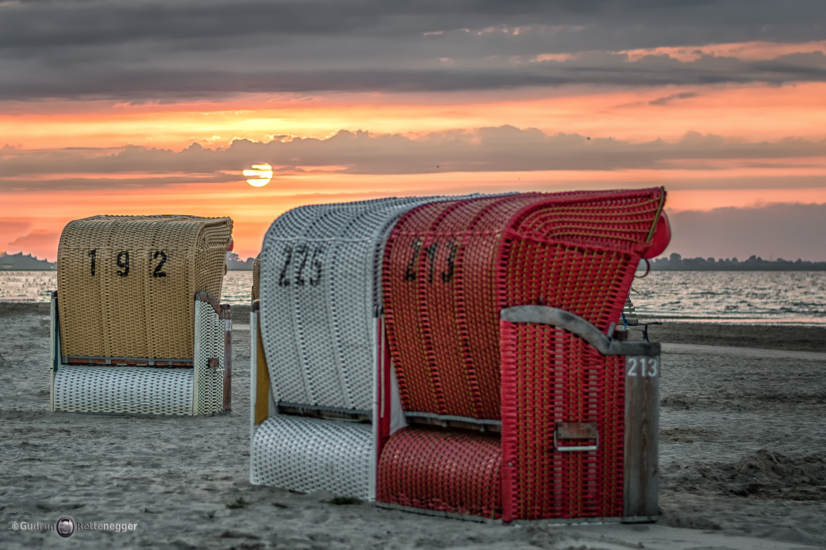 Sonnenuntergang in Dangast