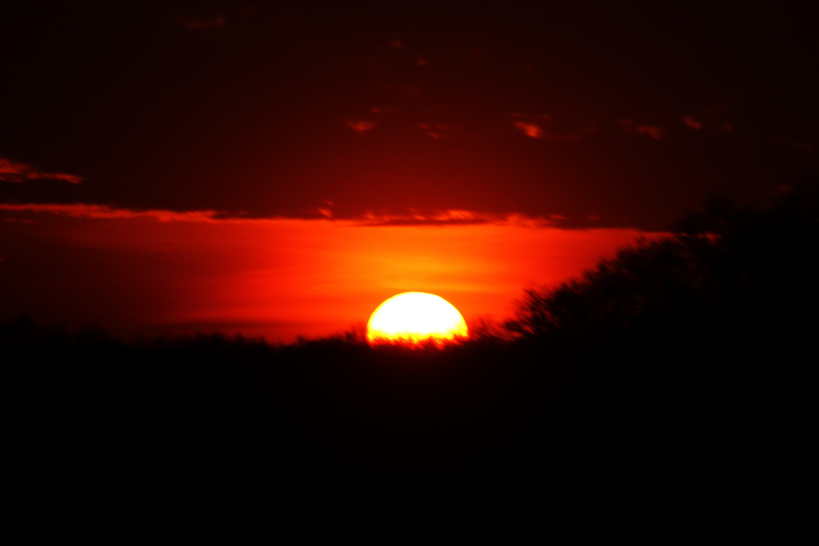 Sonnenuntergang in Darfeld am 14.04.2015 V