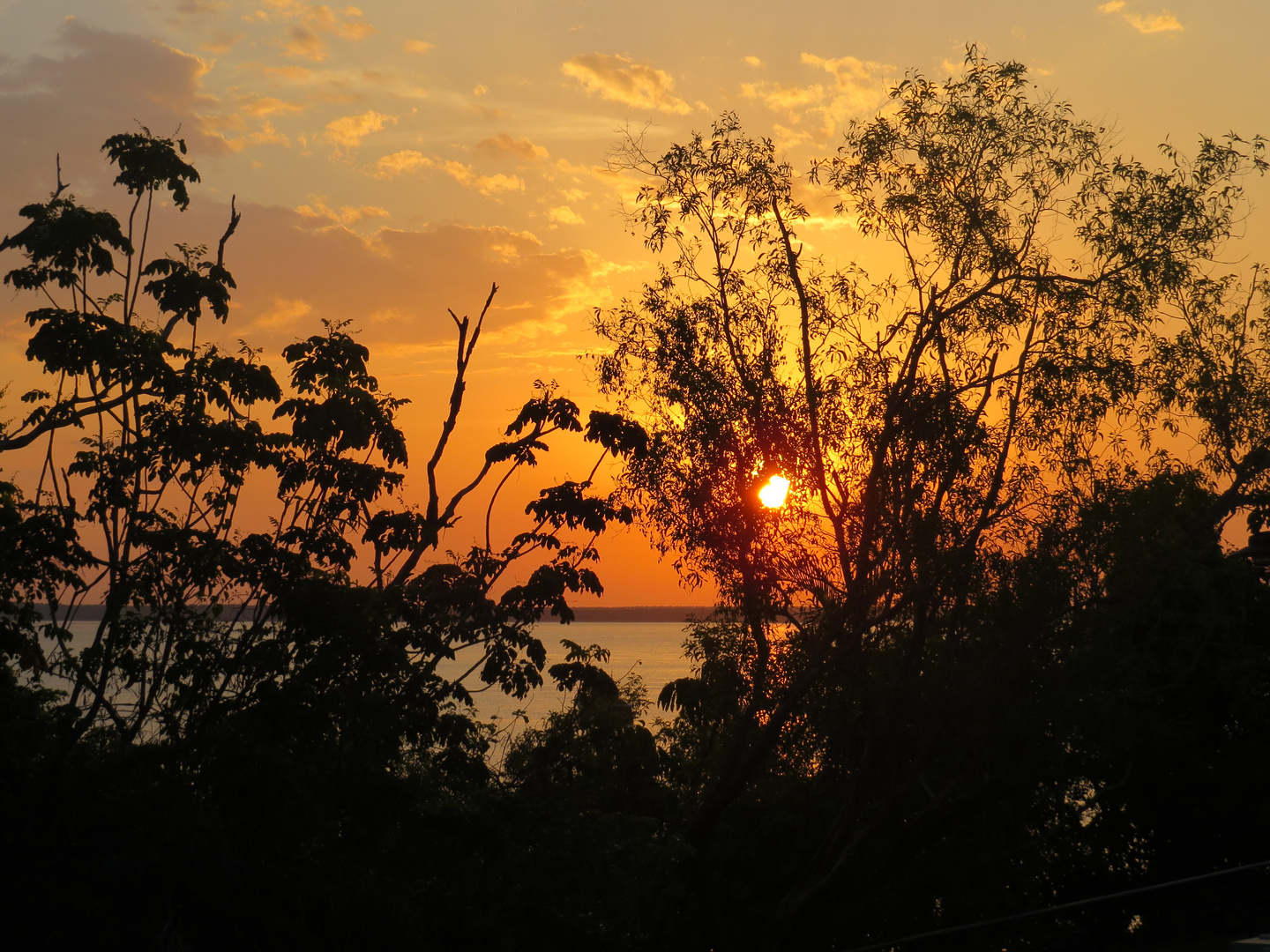 Sonnenuntergang in Darwin, Australien