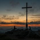 Sonnenuntergang in den Allgäuer Alpen