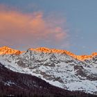 Sonnenuntergang in den Alpen