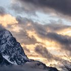 Sonnenuntergang in den Alpen