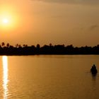 Sonnenuntergang in den Backwaters.