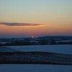 Sonnenuntergang in den Baumbergen(Münsterland), 2