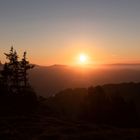 Sonnenuntergang in den Berner Alpen