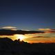 Sonnenuntergang in den Dolomiten