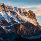 Sonnenuntergang in den Dolomiten