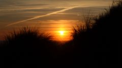 *** Sonnenuntergang in den Dünen ***