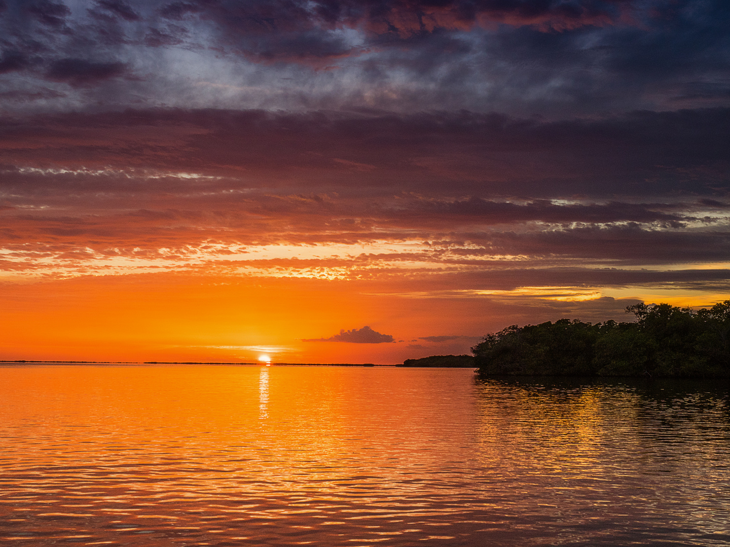 Sonnenuntergang in den Florida Keys