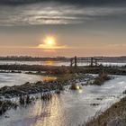 Sonnenuntergang in den Hammewiesen...