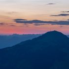 Sonnenuntergang in den Kitzbüheler Alpen