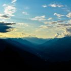 Sonnenuntergang in den Lienzer Dolomiten