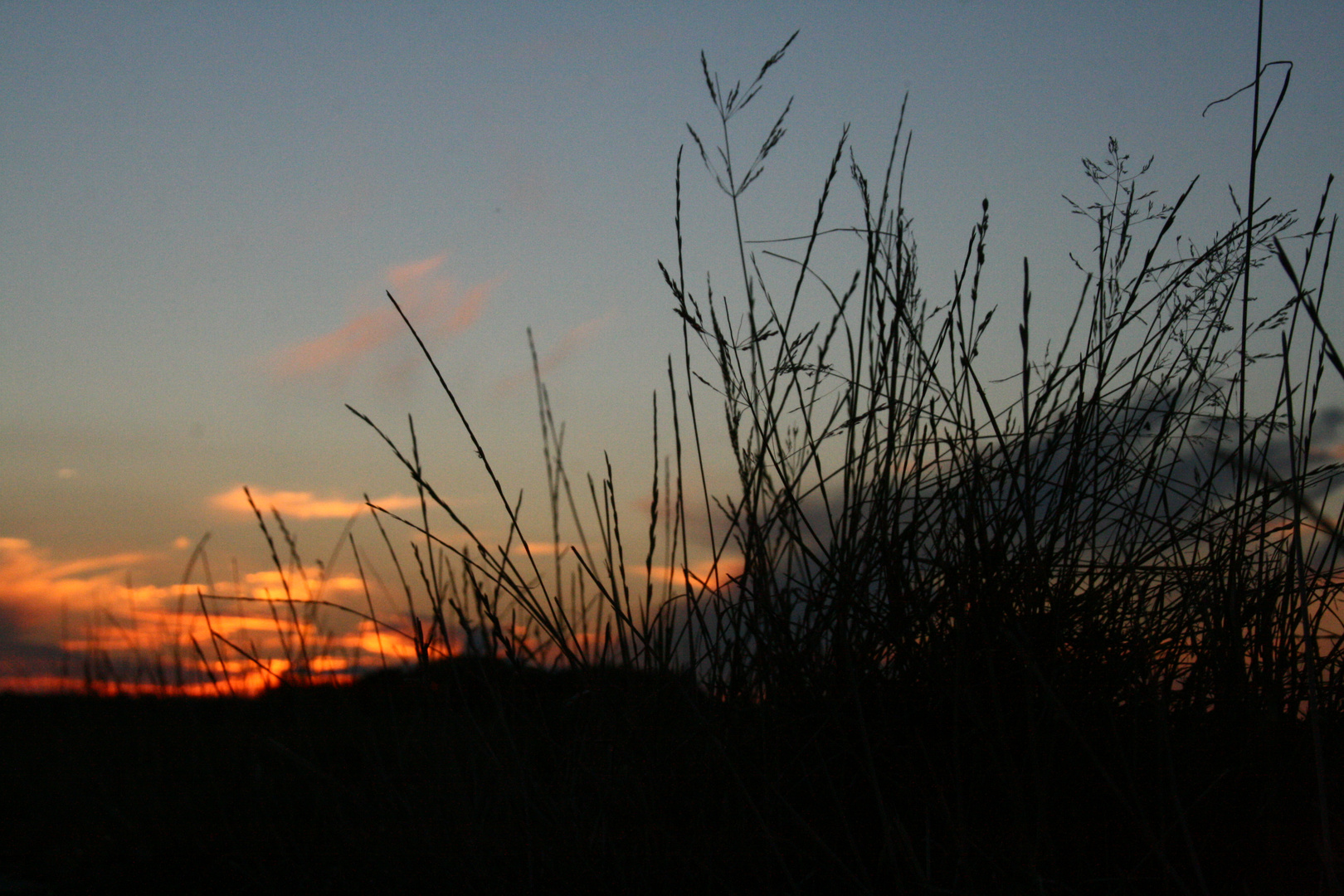 Sonnenuntergang in den Niederlanden