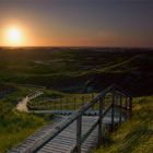 Sonnenuntergang in den Norddorfer Dünen