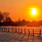 Sonnenuntergang in den Ruhrwiesen....