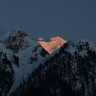 Sonnenuntergang in den Serfauser Bergen