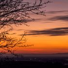 Sonnenuntergang in den Vogesen