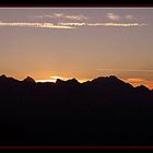 Sonnenuntergang in den Zillertaler Alpen