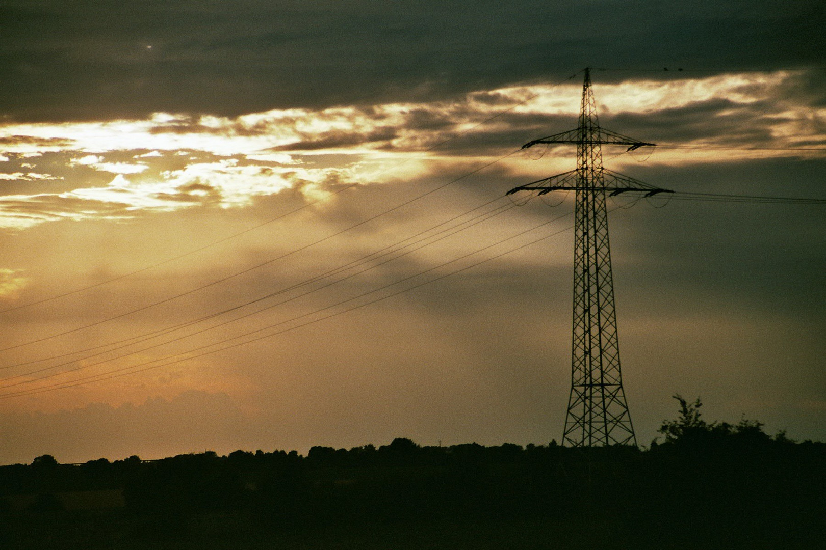 Sonnenuntergang in der Arberger Marsch