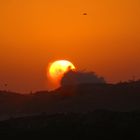 Sonnenuntergang in der Brandung vor Essaouira