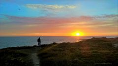 Sonnenuntergang in der Bretagne