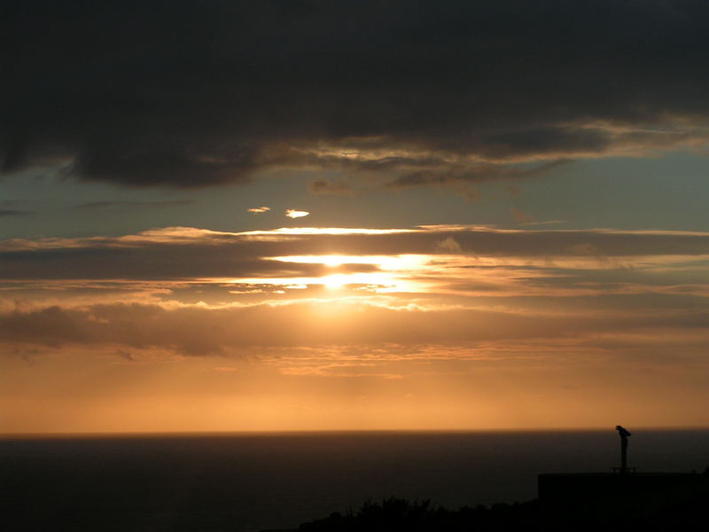 Sonnenuntergang in der Bretagne