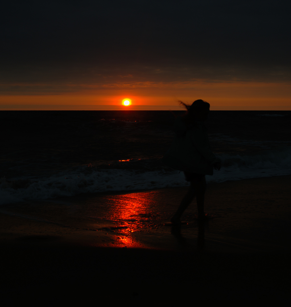 Sonnenuntergang in der Bretagne