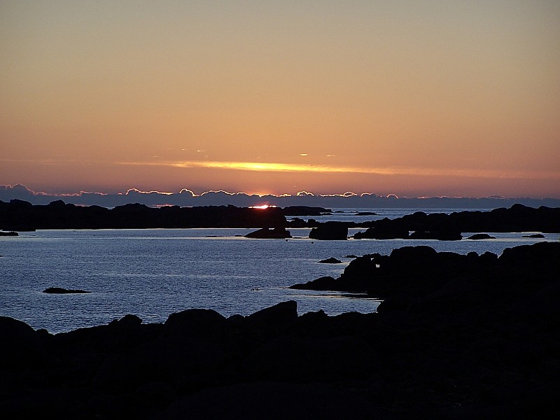 Sonnenuntergang in der Bretagne