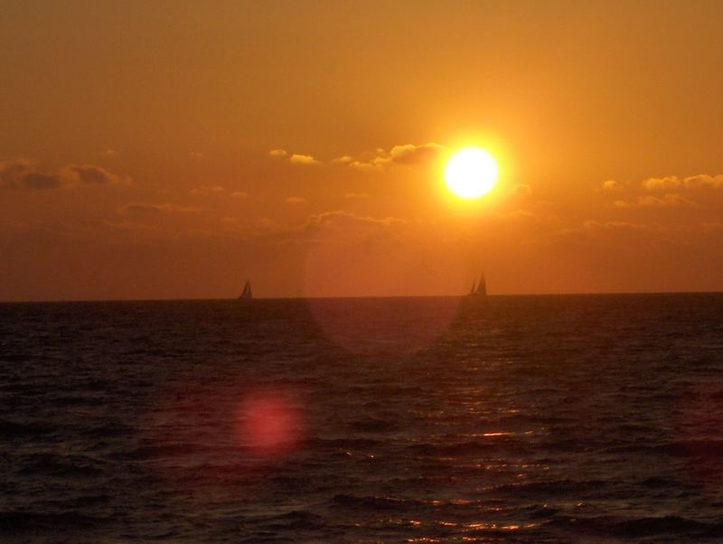 Sonnenuntergang in der Bucht von Palma